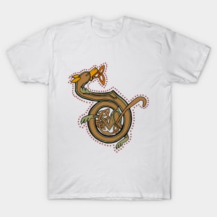 Celtic Hound Letter D T-Shirt